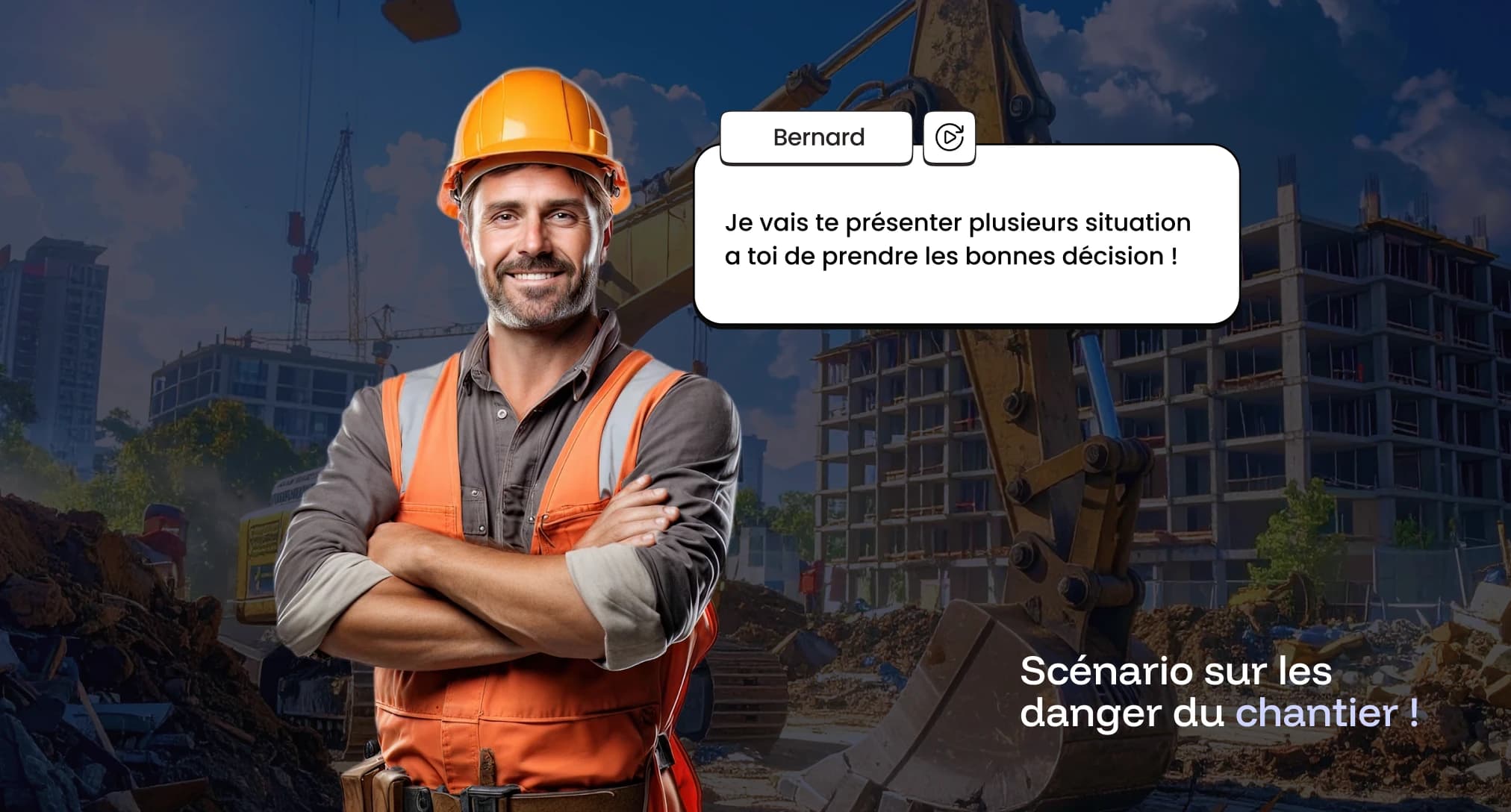 Aperçu d'un scénario interactif Reequal